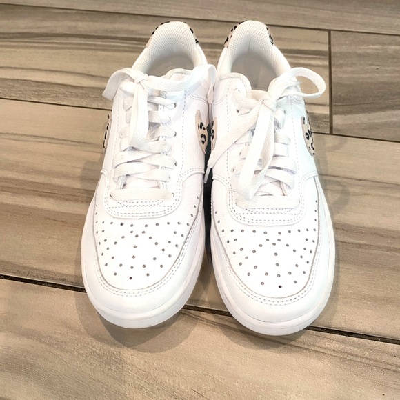 Nike Court Vision Low Sneakers White/Leopard - Picture 7 of 8